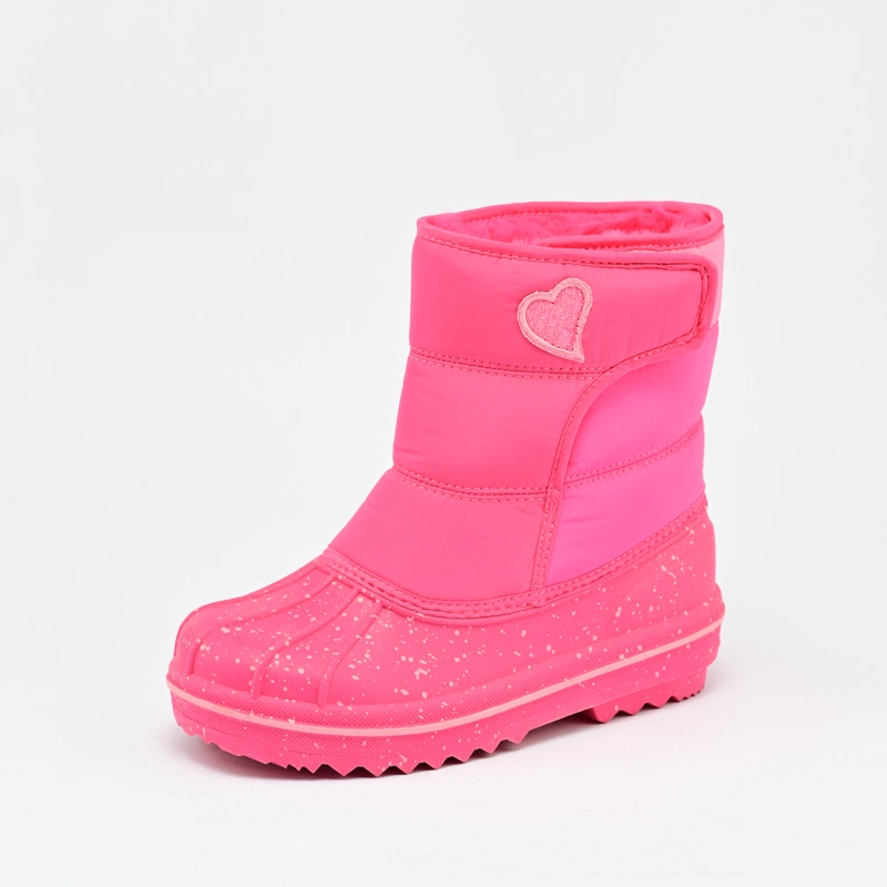 Baby Snow Boot Plush Fur Warm Girl′s Winter Snow Boots