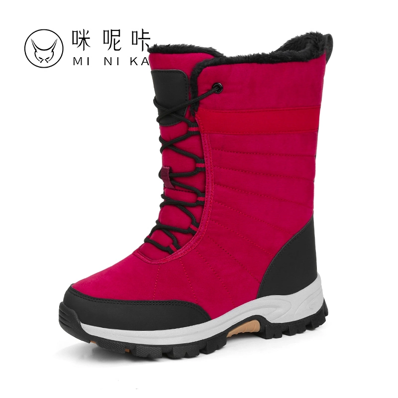 Hellosports Warm Women′ S Snow Boots Thigh High Wholesale Fur Boots Women′ S Winter Footwear Long Boots for Women