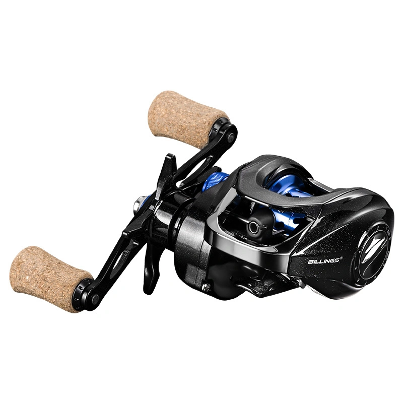 Lightweight Left Hand Crank Fishing Reel with Spool Carbon Fiber Drag Wbb21348